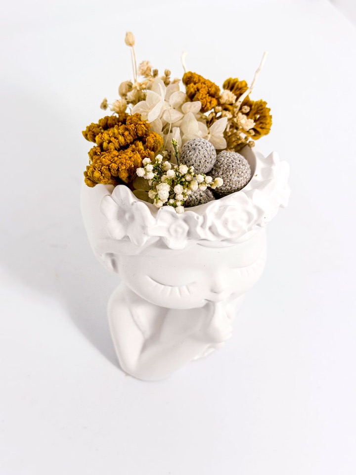 Blumenmädchen Detailansicht