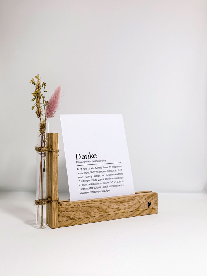 Kartenständer Detailansicht