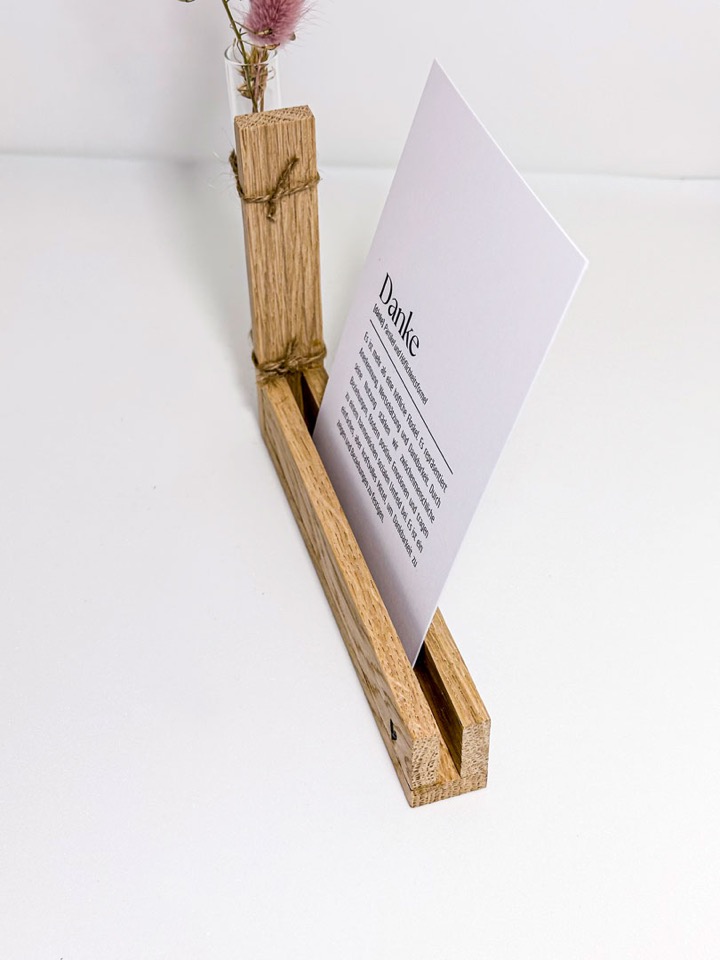 Kartenständer Detailansicht