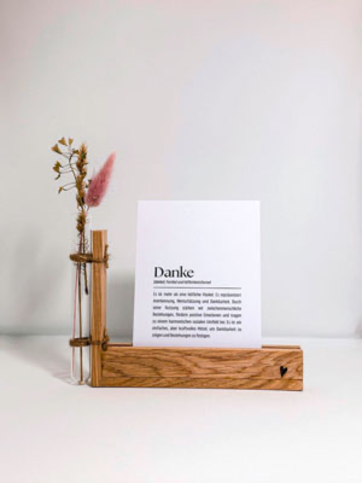 Kartenständer Detailansicht