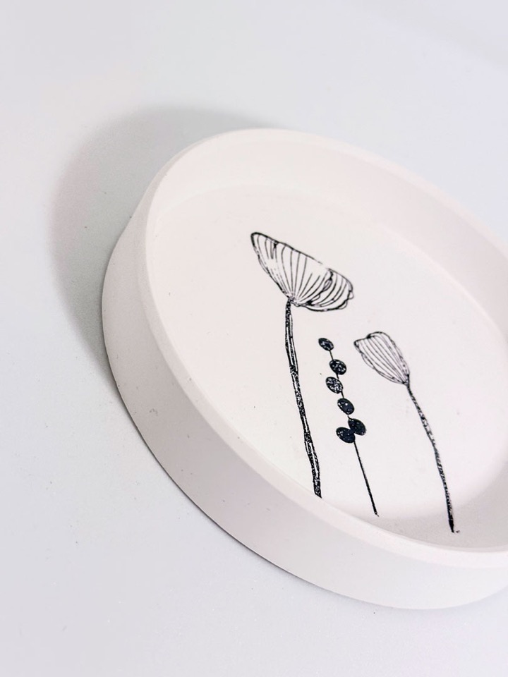 Schmuckschale Rund Detailansicht