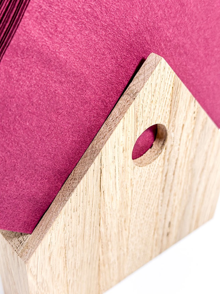 Serviettenhalter Haus Detailansicht