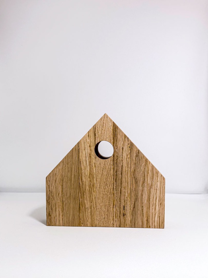 Serviettenhalter Haus Detailansicht